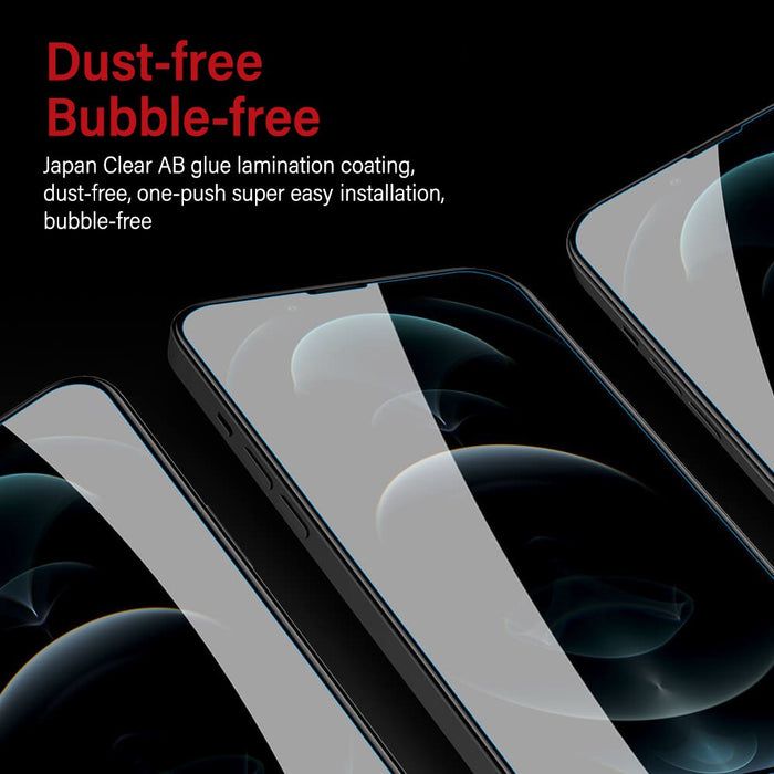 Kinglas Tempered Glass Screen Protector For iPhone 13 mini (Diamond Glass & Japan Glue Upgrade)