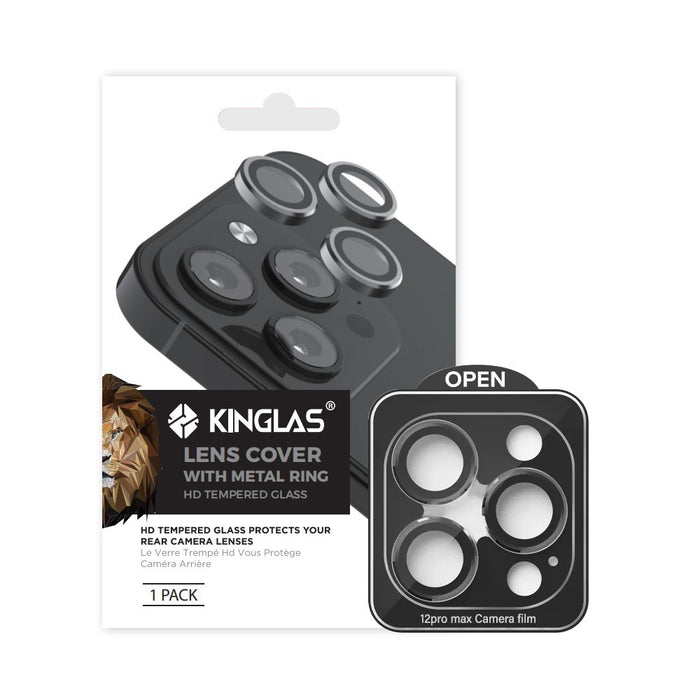 Kinglas Camera Lens Protector for iPhone 12 Pro Max (Set of 3)