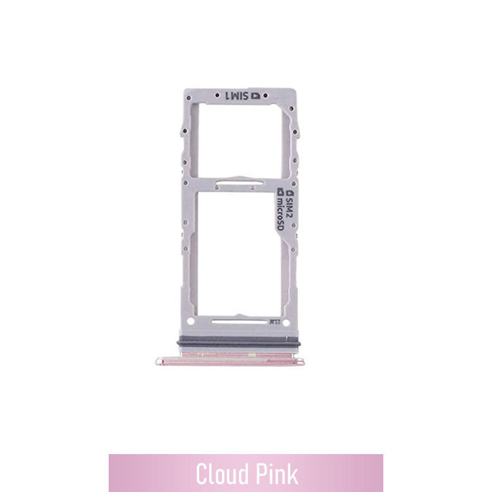 Dual SIM Card Tray for Samsung Galaxy S20 / S20 Plus / S20 Ultra - Cloud Pink (Not for AU)