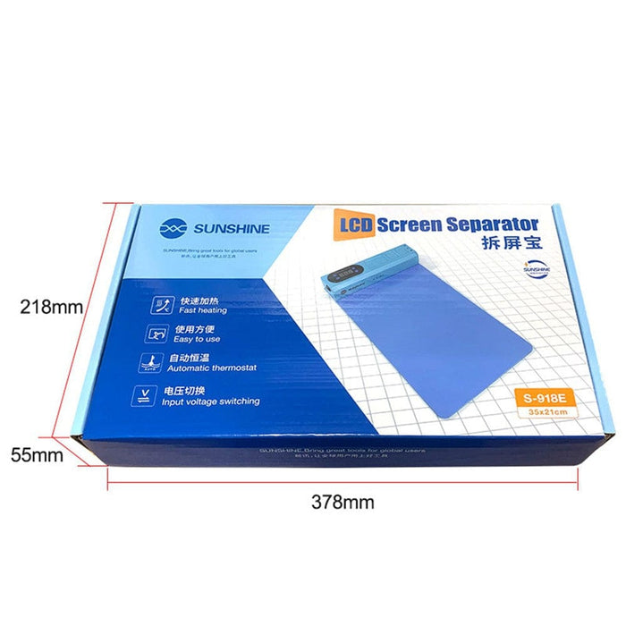 SUNSHINE S-918E iPad screen separation professional tablet repair tool LCD separator pad