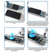 Professional-grade screen separator with camera-safe groove