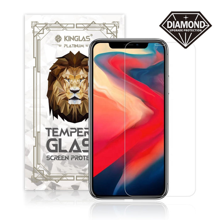 Kinglas Tempered Glass Screen Protector For iPhone XS Max / 11 Pro Max (Diamond Glass & Japan Glue Upgrade)
