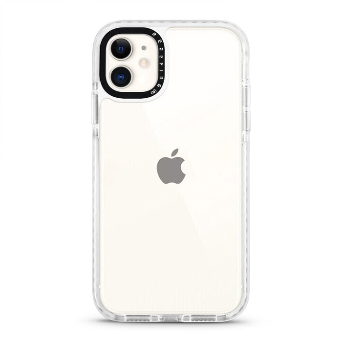 Transparent Candy Color Frame Shockproof Cover Case for iPhone 11