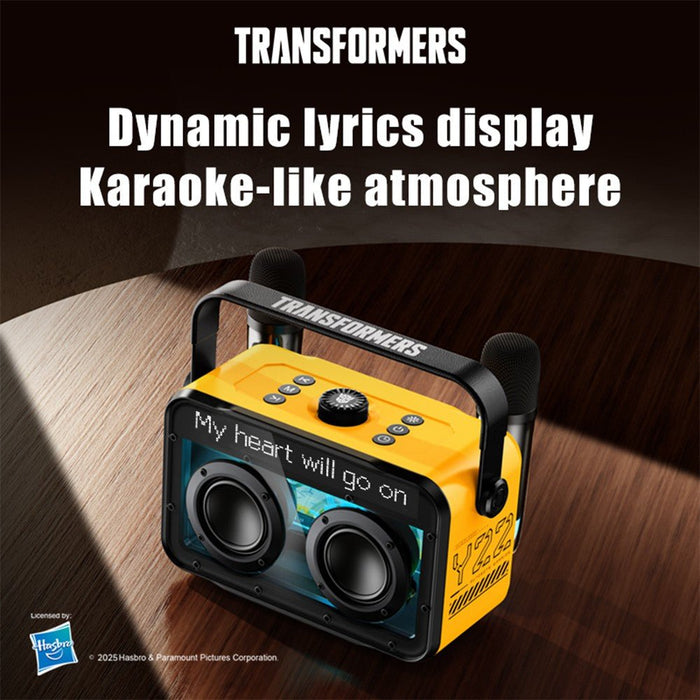 Transformers TF - Y22 Multifunctional Portable Speaker Equipped With Dual Microphones Speakers JPC MOBILE ACCESSORIES