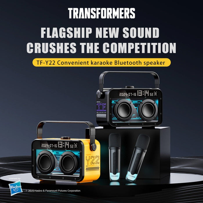 Transformers TF - Y22 Multifunctional Portable Speaker Equipped With Dual Microphones Speakers JPC MOBILE ACCESSORIES