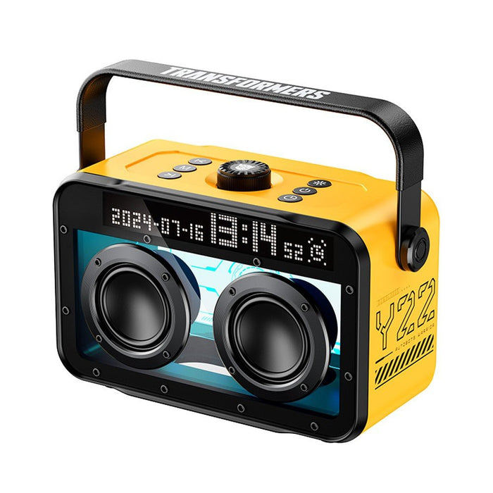 Transformers TF - Y22 Multifunctional Portable Speaker Equipped With Dual Microphones Speakers JPC MOBILE ACCESSORIES