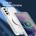 Precise cutouts of the Ultimake Shockproof Case for easy access to all buttons and ports on Samsung Galaxy S22.