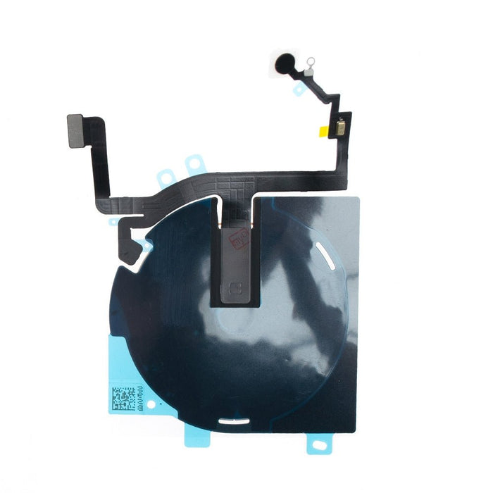 Rear view of the iPhone 15 wireless charging, NFC and flash flex assembly