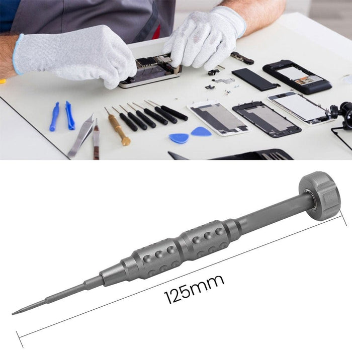 Tri-Point Y000 screwdriver used in Nintendo Switch controller repair