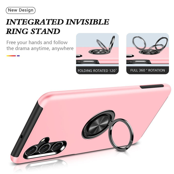 Magnetic Ring Holder Shockproof Cover Case for Samsung Galaxy A05s A057