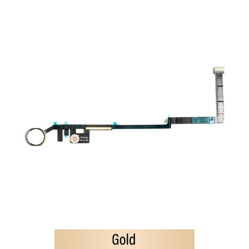 Home Button with Flex Cable for Apple iPad 5 2017 / iPad 6 2018-Gold - JPC MOBILE ACCESSORIES