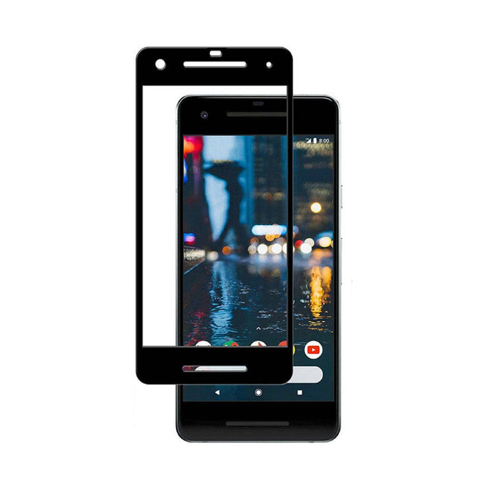 3D Full Coverage Tempered Glass Screen Protector for Google Pixel 2 | 9H Scratch & Impact Protection - JPC MOBILE ACCESSORIES
