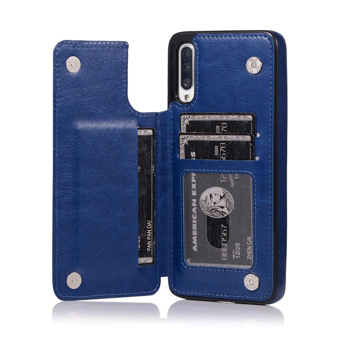 Back Flip Leather Wallet Cover Case for Samsung Galaxy A50 / A50s / A30s - JPC MOBILE ACCESSORIES