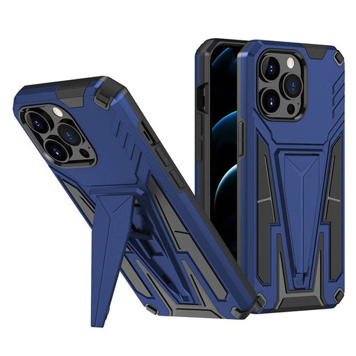 Anti-fall bracket armour case iPhone 13 Pro Max all 3 colors Black Navy Red
