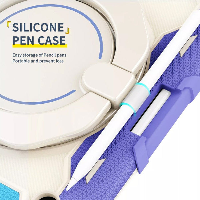 Armor Shockproof Handle Ring Rotation Case iPad 7 8 9 lifestyle usage professional educational work study Australia