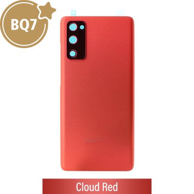 Rear Cover Glass For Samsung Galaxy S20 FE / 5G - Cloud Red