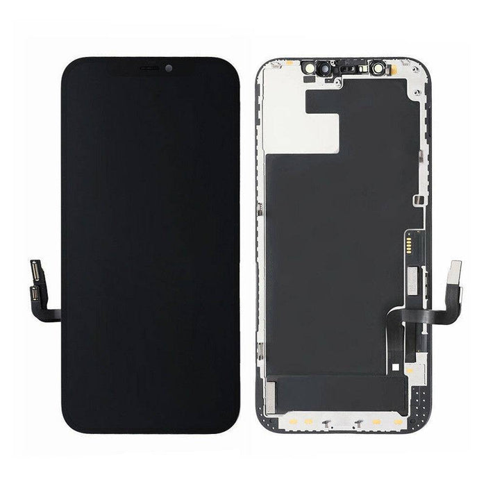 BQ7 Incell LCD display assembly for iPhone 12 and iPhone 12 Pro featuring advanced touch integration and True Tone compatibility available for $72.60 from Forest Lake Brisbane mobile repair parts supplier