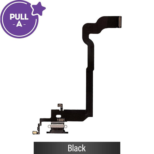 Charging Port Flex Cable iPhone X PULL-A Black Fix Charging Issues A-Grade Material Brisbane