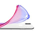 Clear rainbow iPhone 12 and 12 Pro case - flexible TPU bumper
