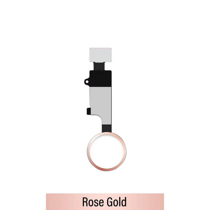 JC 6 Gen iPhone 7 / 7 Plus / 8 / 8 Plus / SE (2020) / SE (2022) Home Button (3D Edition)-Rose Gold - JPC MOBILE ACCESSORIES