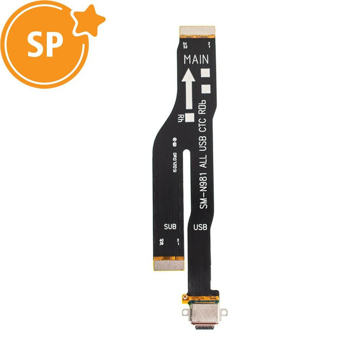 Charging Port Flex Cable for Samsung Note 20 N980 / N981 GH59-15304A (Service Pack) - JPC MOBILE ACCESSORIES