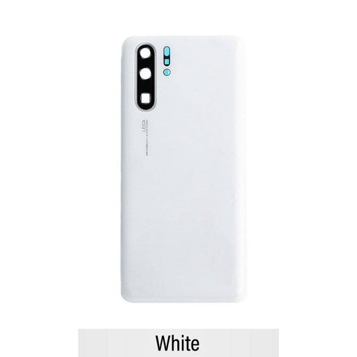 Rear Cover Glass with Camera Lens for Huawei P30-White - JPC MOBILE ACCESSORIES