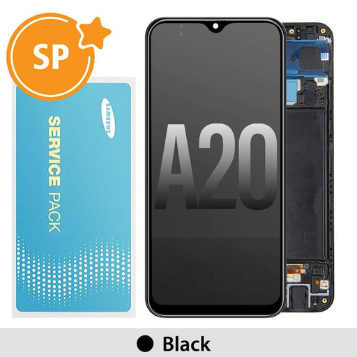 Samsung Galaxy A20 A205F OLED Screen Digitizer GH82-19571A (Service Pack)-Black - JPC MOBILE ACCESSORIES