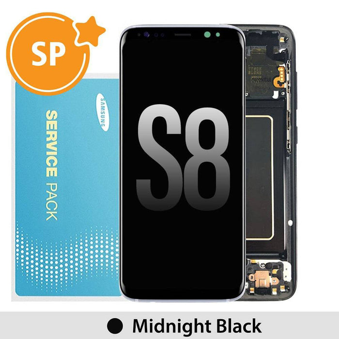Samsung Galaxy S8 G950F OLED Screen Digitizer GH97-20457A (Service Pack)-Midnight Black - JPC MOBILE ACCESSORIES