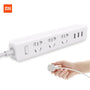Xiaomi Power Strip 3 Socket With 3 Fast Charging USB Port - JPC MOBILE ACCESSORIES