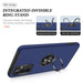 Flexible yet durable Samsung A73 5G protective magnetic ring case