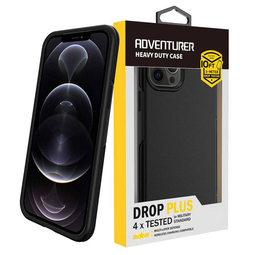 Hybrid Beatles Shockproof Case iPhone 12 Pro Max 13 Pro Max - PC+TPE Dual Compatible Protection