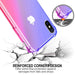 iPhone 12 Pro Max rainbow case - raised screen edge detail
