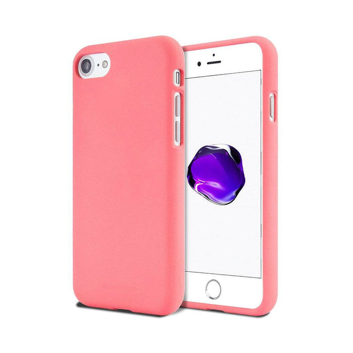 iPhone 7 8 SE 2020 2022 compatibility demonstration with Mercury jelly case perfect fit all four models