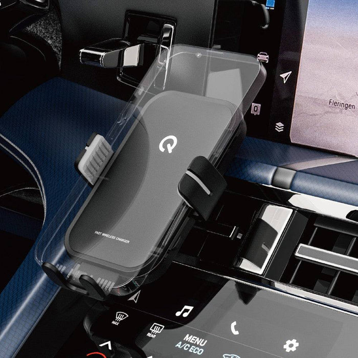 iQuick M5 15W Wireless Charging Touch Switch Auto - scaling Car Holder - JPC MOBILE ACCESSORIES