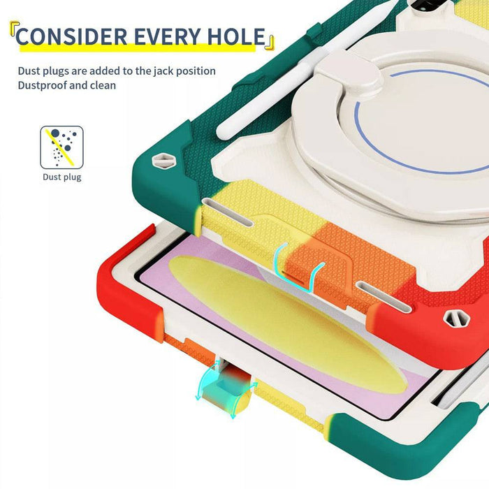 Armor Shockproof Handle Ring Rotation Case Cover for iPad Pro 11 (2018) / Pro 11 (2020) / Pro 11 (2021) / Pro 11 (2022) / Air 4 (2020) / Air 5 (2022) - JPC MOBILE ACCESSORIES