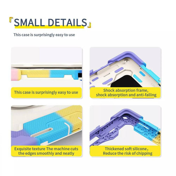 Armor Shockproof Handle Ring Rotation Case Cover for iPad Pro 11 (2018) / Pro 11 (2020) / Pro 11 (2021) / Pro 11 (2022) / Air 4 (2020) / Air 5 (2022) - JPC MOBILE ACCESSORIES