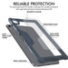 2️⃣ Heavy-Duty iPad Pro 12.9 Smart Flip Cover with Multi-Angle Stand