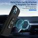 Dual Layer Shockproof Case Cover With Metal Ring Holder for iPhone 13 Pro Max - JPC MOBILE ACCESSORIES