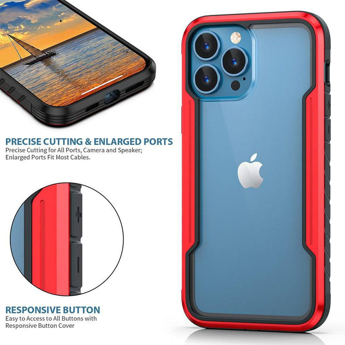 Re-Define Shield Shockproof Heavy Duty Armor Case Cover for iPhone 13 / 14