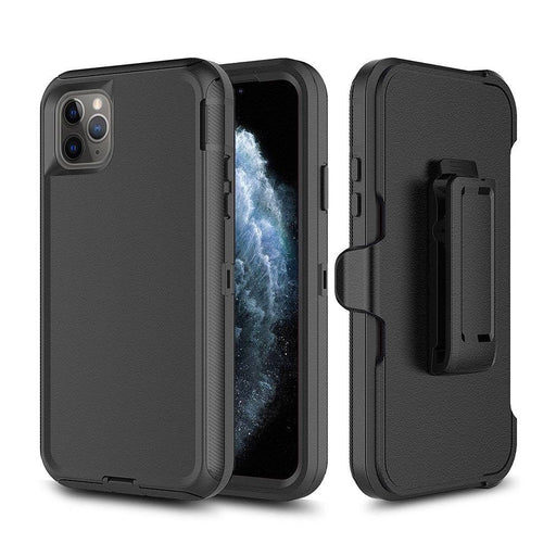 Shockproof Robot Armor Hard Plastic Case with Belt Clip for iPhone 11 Pro Max (6.5'') - JPC MOBILE ACCESSORIES