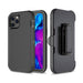Shockproof Robot Armor Hard Plastic Case with Belt Clip for iPhone 12 / 12 Pro (6.1'') - JPC MOBILE ACCESSORIES