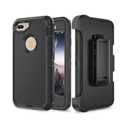 Shockproof Robot Armor Hard Plastic Case with Belt Clip for iPhone 6 Plus / 6s Plus / 7 Plus / 8 Plus - JPC MOBILE ACCESSORIES