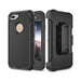 1️⃣ Shockproof Robot Armor Case with Belt Clip for iPhone 6 Plus / 7 Plus / 8 Plus – Black