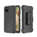 Shockproof Robot Armor Hard Plastic Case with Belt Clip for Samsung Galaxy A12 A125F - JPC MOBILE ACCESSORIES
