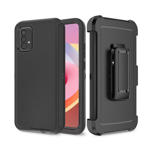 Shockproof Robot Armor Hard Plastic Case with Belt Clip for Samsung Galaxy A13 A135F - JPC MOBILE ACCESSORIES