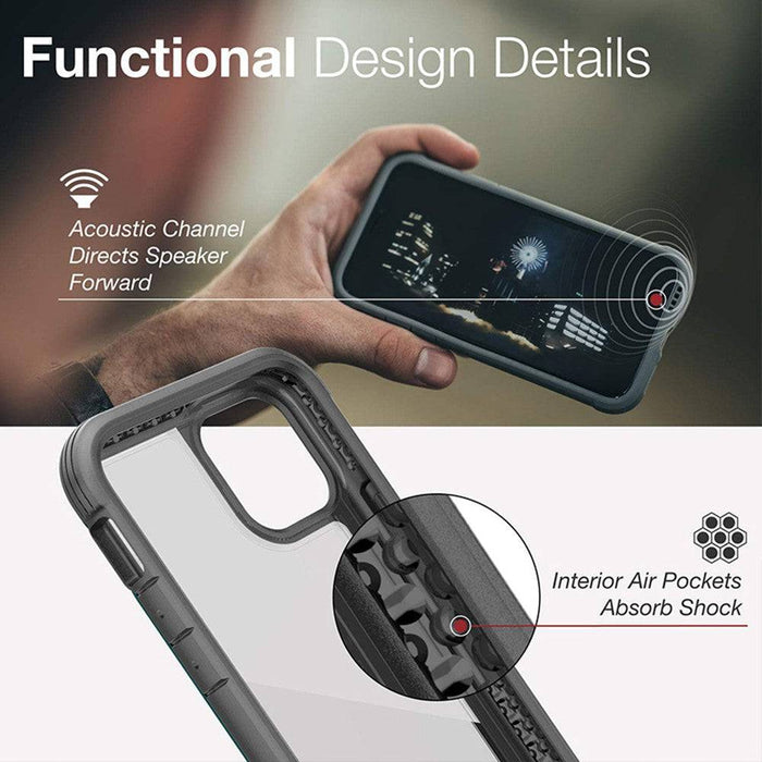 X-doria Original Defense Shield Case Cover for iPhone 12 / 12 Pro (6.1'') - JPC MOBILE ACCESSORIES