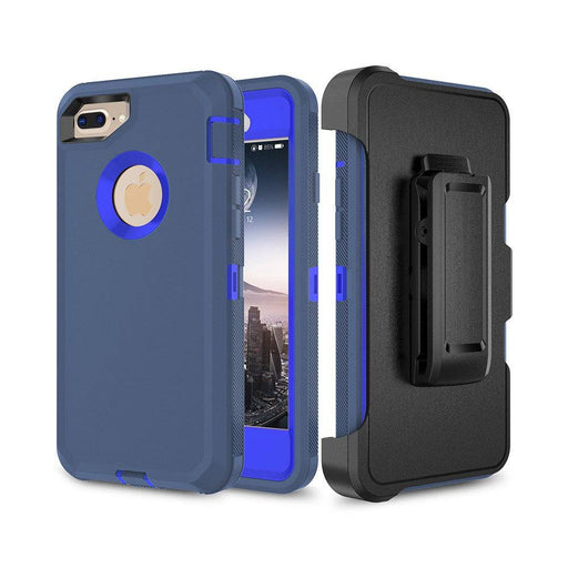 Shockproof Robot Armor Hard Plastic Case with Belt Clip for iPhone 6 Plus / 6s Plus / 7 Plus / 8 Plus - JPC MOBILE ACCESSORIES