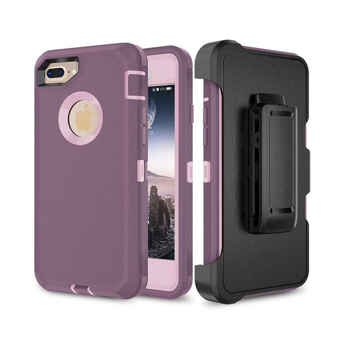 3️⃣ Shockproof iPhone 7 Plus Case – Belt Clip & Impact Protection