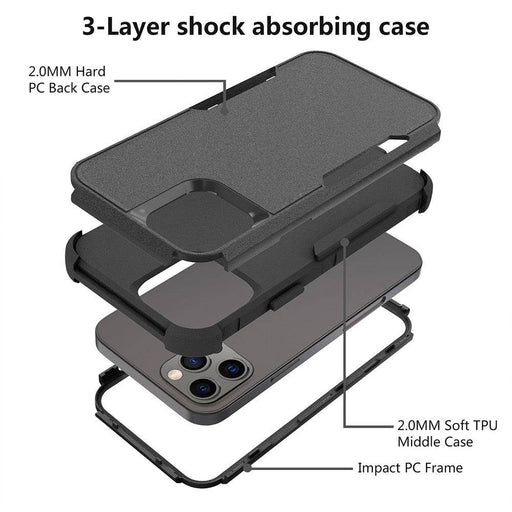Re-Define Premium Shockproof Heavy Duty Armor Case Cover for iPhone 13 Pro - JPC MOBILE ACCESSORIES