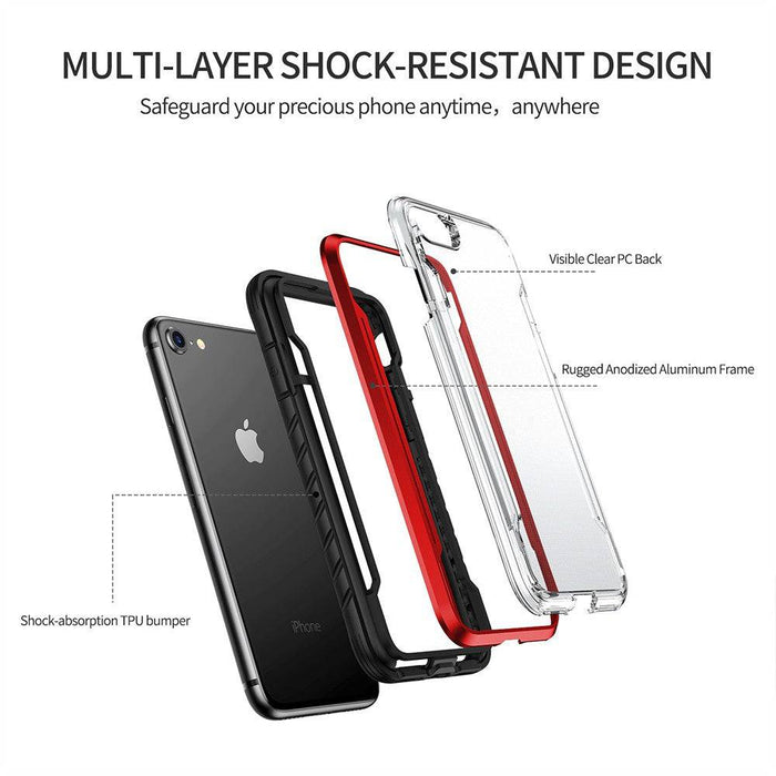 Re-Define Shield Shockproof Heavy Duty Armor Case Cover for iPhone 6 / 6s / 7 / 8 / SE (2020) / SE (2022) - JPC MOBILE ACCESSORIES